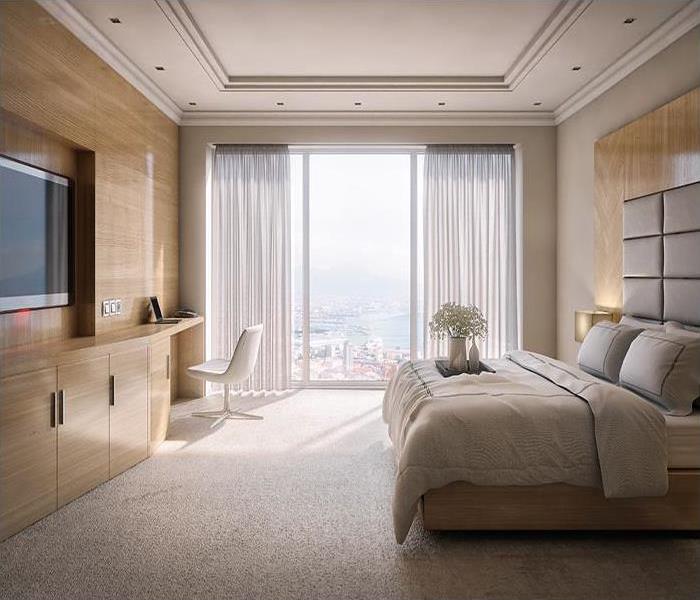 Beautiful hotel room suite